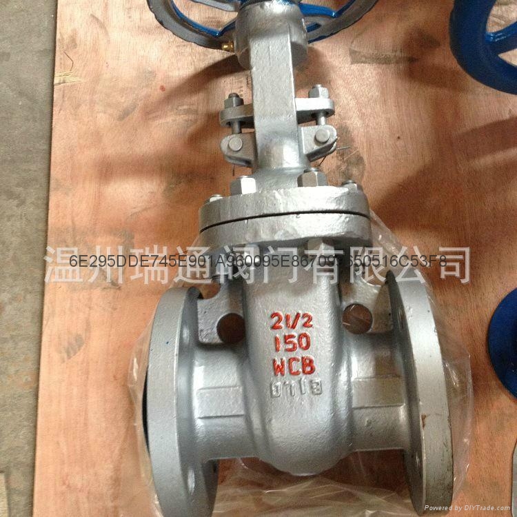 美标法碳钢兰闸阀 5