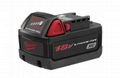 MilWaukee18V lithium-ion Replacement Power Tool Batterie 3Ah 1