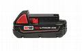 MilWaukee18V lithium-ion Replacement Power Tool Batterie 3Ah 2
