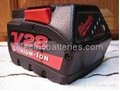 MilWaukee 28V lithium-ion Replacement Power Tool Batterie 2.8Ah  3