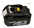 Makita 18.0V 3Ah cordless drill battery  5