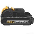 Dewalt battery replacement 10.8V 1.5Ah 2Ah Li-ion Battery  5