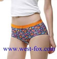 Wholesale Comfortable Flower Print Lady Love Lingerie