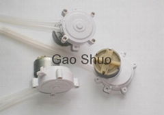 6VDC peristaltic pump with DC motor and tube For Aquarium Lab Analytical free sh