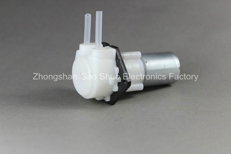 slow flow micro peristaltic pump metering pump silicone tube pump dosing pump wi