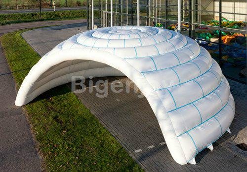 Christmas Infaltable Igloo Tent, Inflatable Dome Tent 4