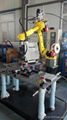 柔性工裝焊接機器人工作站