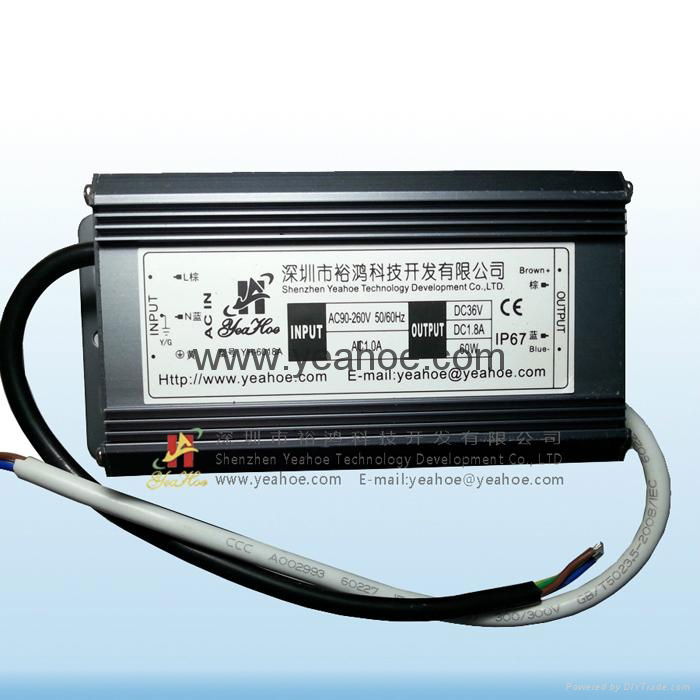 LED光源-LED恆流驅動電源-60W36V1800mA 2