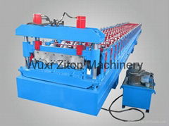 deck floor forming machine