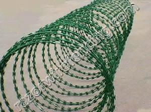 PVC coated concertina razor wire 4