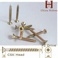 Double CSK Head Pozi Drive Chipboard