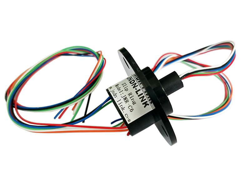 Small cap slip ring capsule slip ring