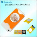 Silicone phone pocket with mirror 2