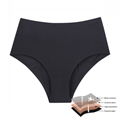 4 Layers Absorbent Leak Proof Seamless High Waist Menstrual Panties Nylon  1