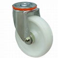  	5 inches swivel industrial PA roller bearing casters 1