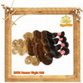 Hot Sale new arrival 100% Human hair Weft length 8"-32" ready for ship  1