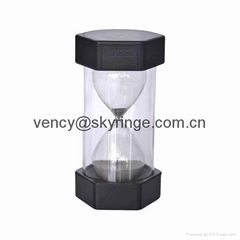 Hot sale plastic sand timer hourglass for kids