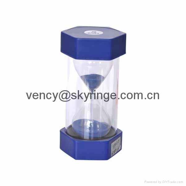 Hot sale plastic sand timer hourglass for kids 3