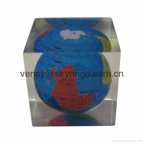 Acrylic paperweight 4