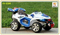 new PP plastic and battery powered child electric car with remote control