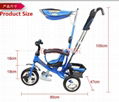 hot sale and new model kids tricycle for baby with EN71 certificate 2