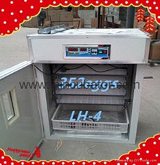 Digital 352 eggs small automatic chicken incubator for sale LH-4