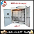 Digital full automatic egg incubator for