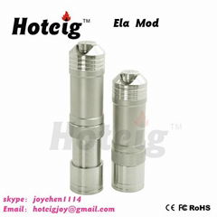 hotcig new items precise ela mod ela clone mechanical mod with lowest price