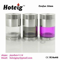 kayfun3.1 clone kayfun custom top cap with kayfun quartz tank kit