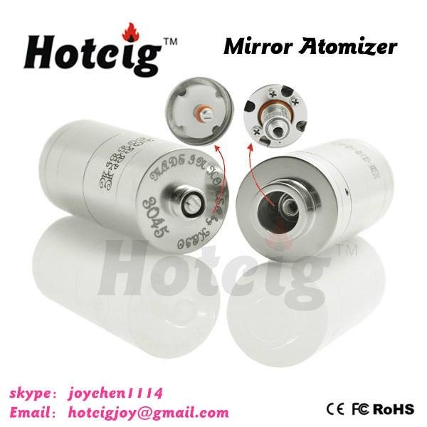 best selling mirror clone mirror atomizer mirror rda from hotcig