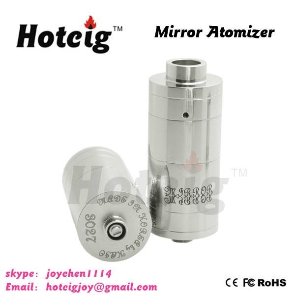 best selling mirror clone mirror atomizer mirror rda from hotcig 2