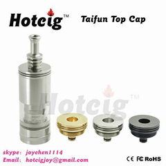 new items hotcig taifun gt with black chrome taifun gt atomizer