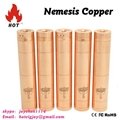 most popular product nemesis mod with copper nemesis clone nemesis mech mod 2