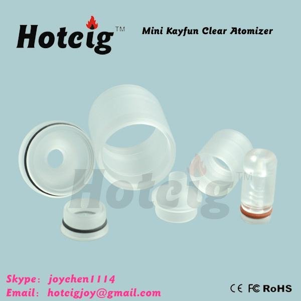 china supplier new product kayfun tank pyrex glass kayfun clear tank kayfun3.1 2