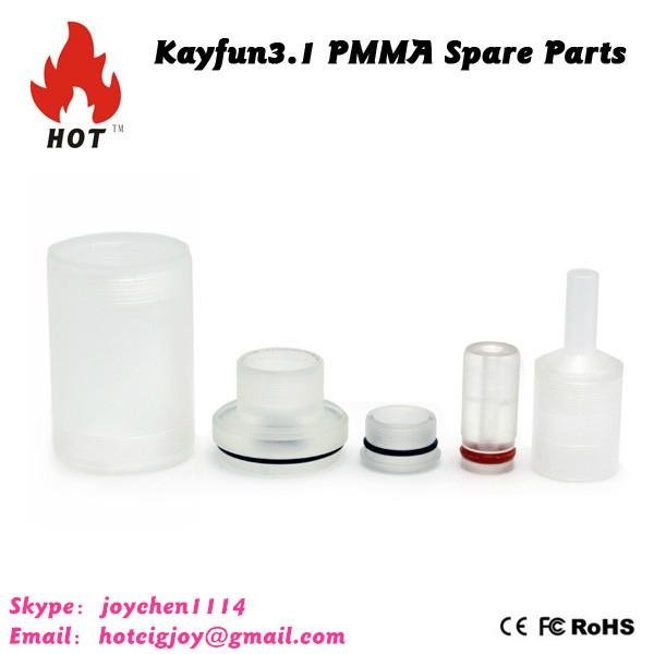 china supplier new product kayfun tank pyrex glass kayfun clear tank kayfun3.1 4