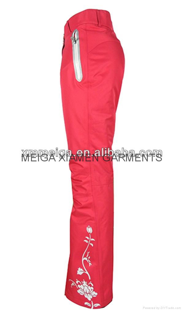 Lady colorful ski snow suits  4