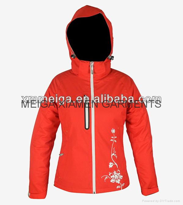 Lady colorful ski snow suits  2