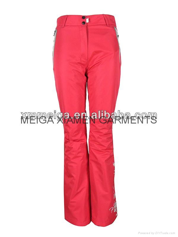 Lady colorful ski snow suits  5