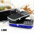 Hot Sale L-088 Portable Mini MP3 Player FM Radio Speaker with Good Sound 4