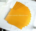 Golden inkjet printing PVC