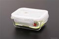 320ML Pyrex Square Storage food Container 