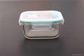 320ML Pyrex Square Storage food Container  4