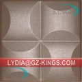 3d faux leather wall panel tiles