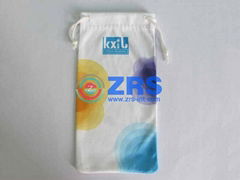 Heat transfer printing eyeglasses pouch