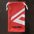 Silk screen printing eyeglasses pouch 1