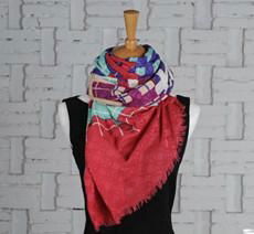 Custom-Made Silk Cashmere Scarf 