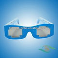Cheap Paper polarized 3d glasses for