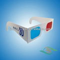 Paper red cyan anaglyph 3d glasses  1