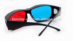 Wholesale red cyan glasses with good quality
