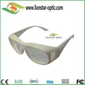 Plastic 3d glasses passive polarized 3d glasses